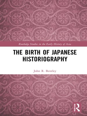 cover image of The Birth of Japanese Historiography